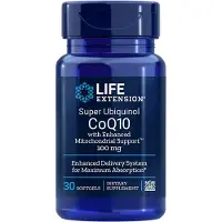 Life Extension - Super Ubiquinol CoQ10 met Verbeterde Mitochondriale Ondersteuning, 100 mg - 30 Softgels