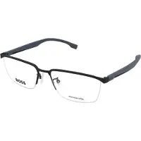BOSS 1543/F 57/17/150 MATTE BLACK Staal herenbril 1543/F