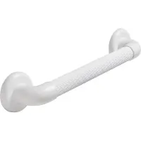 SecuCare wandbeugel basic 450 mm geribbeld kunststof wit