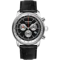Zeppelin Analoog horloge 'LZ14 Marine' zwart