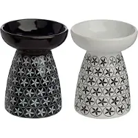 Puckator Bloemenpatroon Keramiek Olie- en Wax Geurbrander