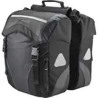 Xlc Ba-S41 dubbele fietstas zwart