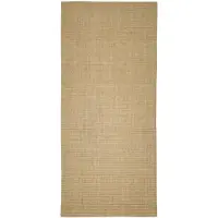 vidaXL Sisalmat voor krabpaal 66x150 cm