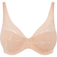 Chantelle True Lace Plunge Spacer BH Beige 70 E