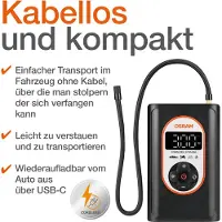 Osram Automotive TYREinflate 4000 Compressor 8.3 bar Opbergbox/tas, Automatische afschakeling, Met werklamp, Digitaal display