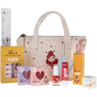 Miss Nella Glamorous Picks Canvas Make-up Tas