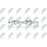 NTY NPW-TY-063 Aandrijfas