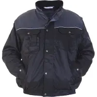 Hydrowear Leipzig Pilotjack Zwart/Grijs maat XXL heren