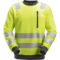 Snickers Workwear 8037 AllroundWork, High-Vis Sweatshirt KL2/KL3