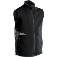 Dassy softshell bodywarmer Fusion L / Zwart