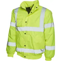 Uneek Uc804 Veiligheidsjas Hi-viz Bomber | Maat: S