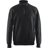 Blakläder 3369-1158 Sweatshirt met halve rits Grijs maat M heren