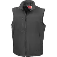 Result Rt123 Soft Shell Bodywarmer Waterafstotend | Maat: XL