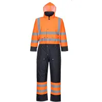 Portwest S485 Overall Tweekleuren Hi-vis Gevoerd Reflecterend Waterdicht | Maat: 6XL