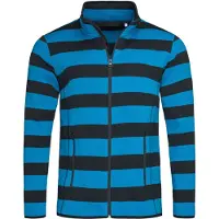 Stedman Polar Fleece Cardigan Striped For Him | Maat: L