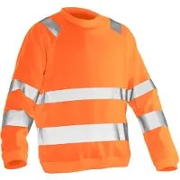 Jobman 1150 Sweatshirt Hi-vis Reflecterend | Maat: L