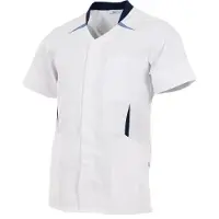 Alsico Zorgjas Arjuno Wit/blauw | Maat: L