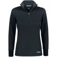 Cutter & Buck Traverse 358417d Longsleeves Half Zip Uv-bescherming Dames | Maat: L
