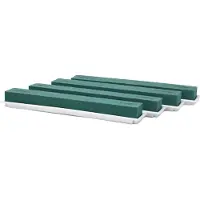 Oasis - Table deco- Steekschuim - Maxi - 4 stuks - wit - 48x9cm