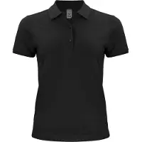 Clique Classic OC Polo Ladies Zwart maat M dames