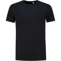 Lemon & soda L&S T-shirt crewneck fine cotton elasthan LEM1130 - Blauw