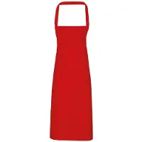 Premier Organic Cotton Bib Apron (no Pocket) | Maat: Één maat