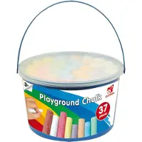 Basic Playground stoepkrijt 37 stuks in ton