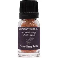 Ancient Wisdom Aromatherapie Geurzout - Stimulerend & Energie Bust - Himalayazout, Pepermunt, Eucalyptus, Tea Tree & Rozemarijn - Reuk Zout