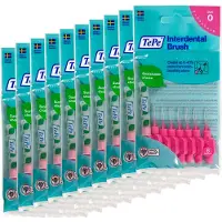 Tepe 10x Interdentale Ragers Original 0,4 mm Roze 8 stuks
