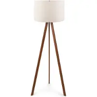 Opviq Vloerlamp Mae | kunststof beige 38x140 cm vloerlampen | NADUVI