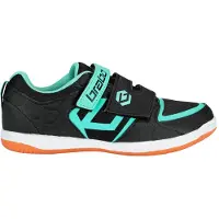Brabo Velcro Indoor - Black/Turqoise | Maat 31