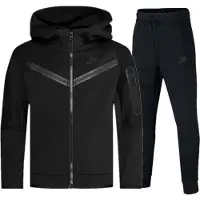 Nike Tech Fleece Vest Kids Zwart