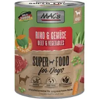 Mac'S 6x 800g MAC's Rund & Groente Natvoer voor Honden