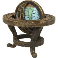 Aqua Della Steampunk Wereldbol Aquarium Decoratie