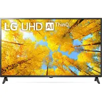 LG 43UQ75009LF (43", UQ75, LED, 4K, 2022), TV, Zwart