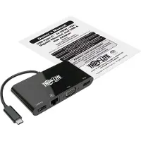 Tripp Lite Dockingstation - - USB-C 3.1 - Compatibel met Thunderbolt 3 - 4K @ 30Hz - HDMI, VGA, USB-A