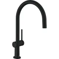 Hansgrohe Talis M54 keukenmengkraan 220 1 straalsoort mat zwart