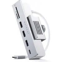 Satechi USB-C Clamp Hub voor 24" iMac Zilver