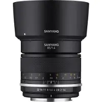 Samyang Hybride lens MF 85mm f/1,4 MK2 voor Fuji X