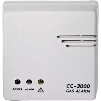 Cordes CC-3000 Gasmelder werkt op het lichtnet Detectie van Butaan, Methaan, Propaan
