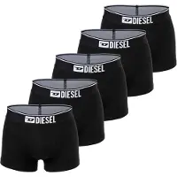 Diesel 5er-Pack Baumwoll-Stretch-Boxershorts für Herren 00SUAG-0GDAC