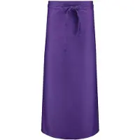 Benza Lange Sloof - Schort - Paars - 96x100cm (LxB)