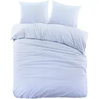 Day dream dekbedovertrek Dorien - blauw - katoen - 240x220 + 2 st. 60x70 cm