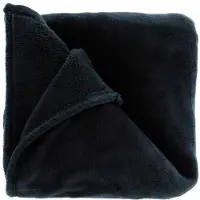 Unique living plaid claudi 130x160cm black
