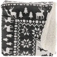 Unique living plaid yael 150x200cm grey