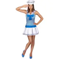 Vegaoo Sexy matrozen kostuum voor vrouwen - Verkleedkleding - Small