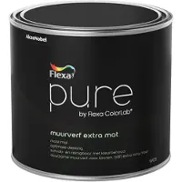 Flexa Pure Muurverf Extra Mat - Op Kleur Gemengd - 0,5L
