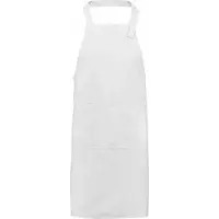 Benza Schort Keukenschort - Wit - 70 x 85 cm