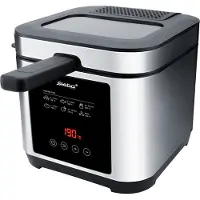 Steba DF150F - 2-in-1 Frituurpan en fonduepan - 2,5 liter - 8 fonduevorken - RVS