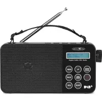 Reflexion CLR24BT Wekkerradio VHF (FM) Radio, USB, Bluetooth, AUX, SD Acculaadfunctie, Wekfunctie